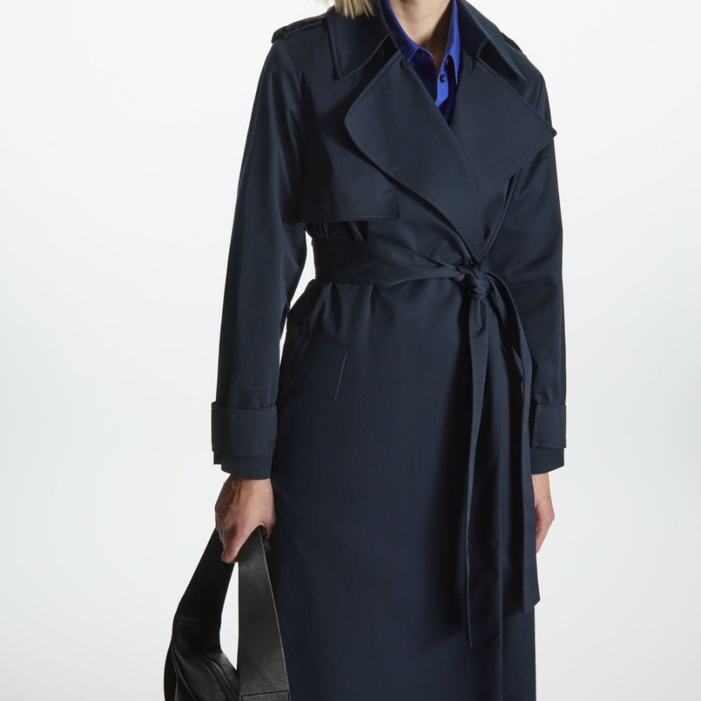 COS Belted Trench Coat, Size 2